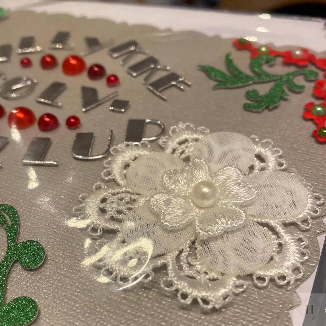 Sølvbryllup - kort Helle Vang