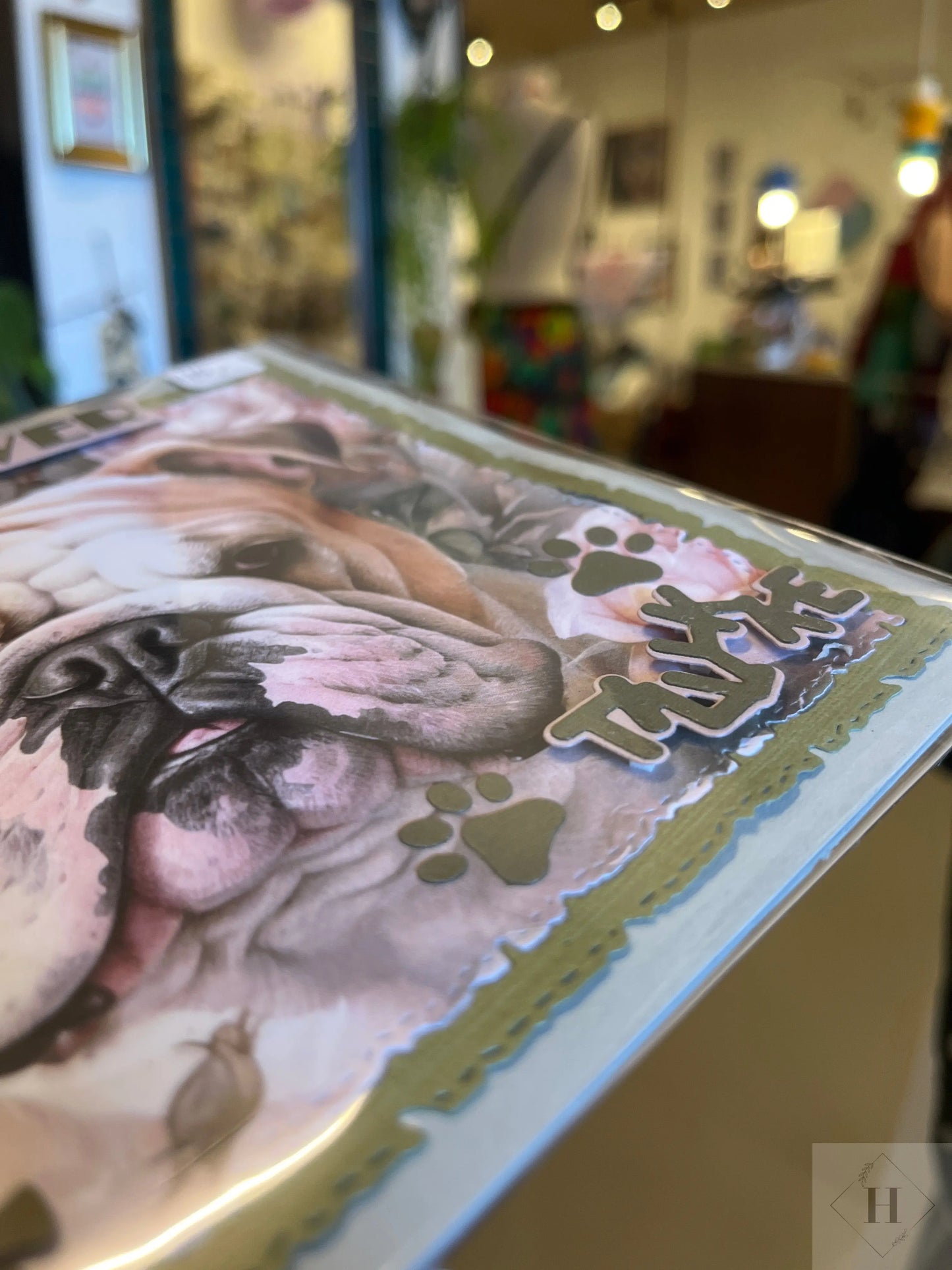 Fødselsdag (hund) - kort Helle Vang