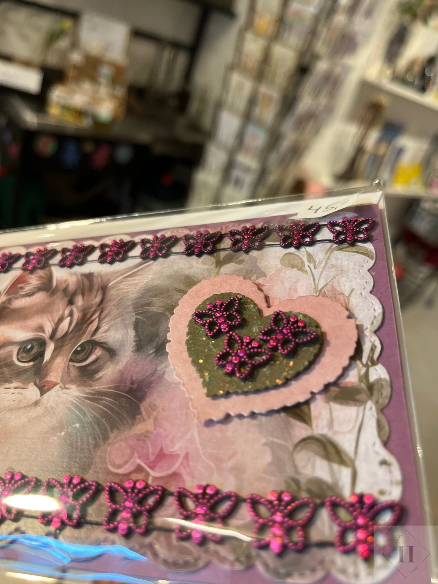 Bare fordi (kat) - kort Helle Vang