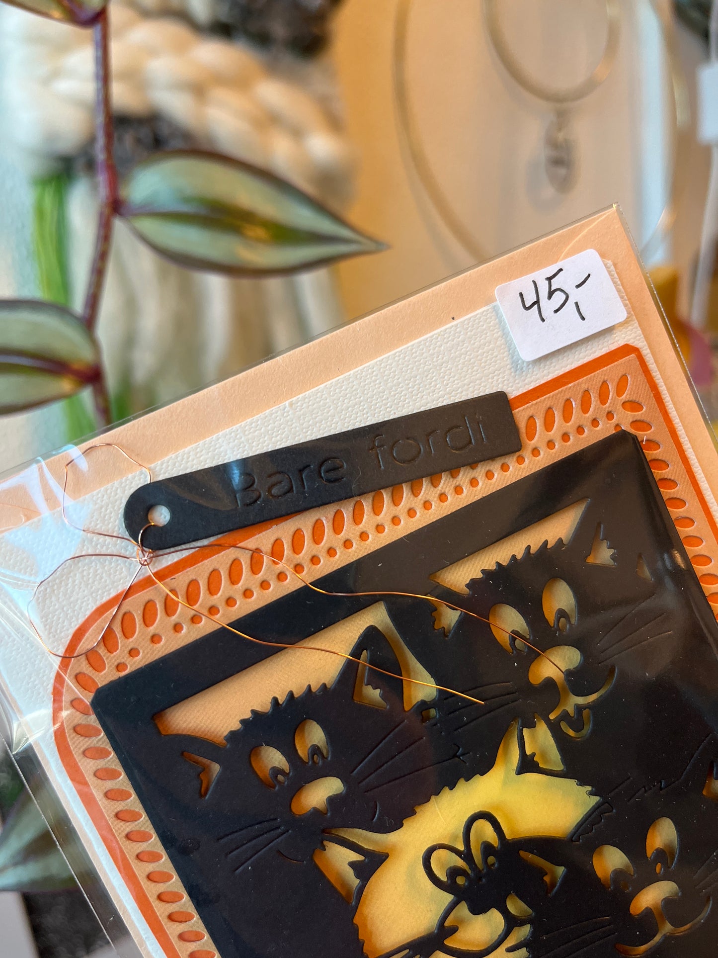 Bare fordi (kat) - kort