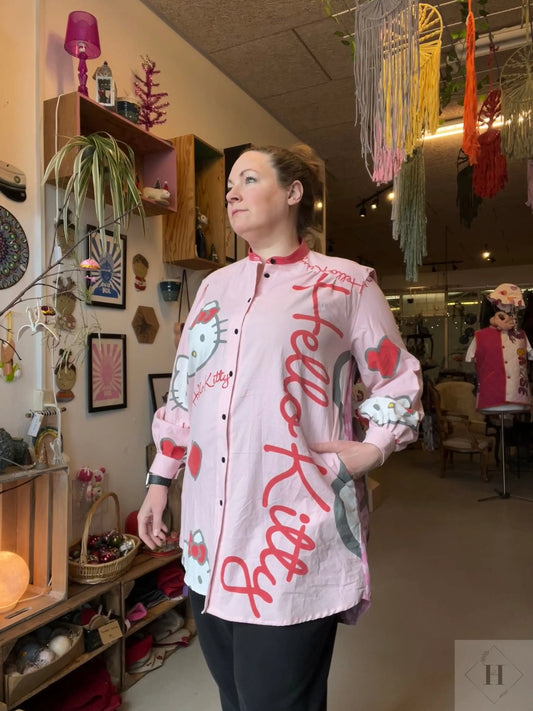 Lang skjorte - Hello Kitty Genfødt