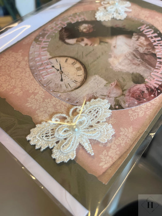 Konfirmations kort Helle Vang