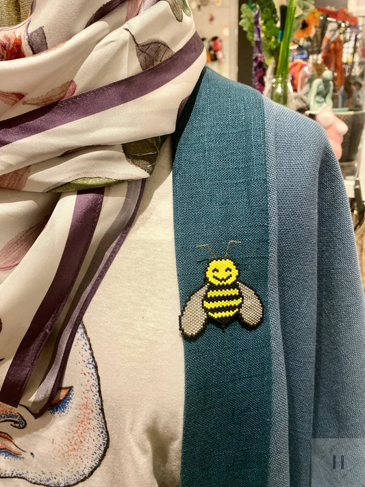 Broche - bi i miyuki perler Sara Engel