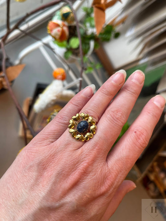 Vandfast ring - lapis Winther Design