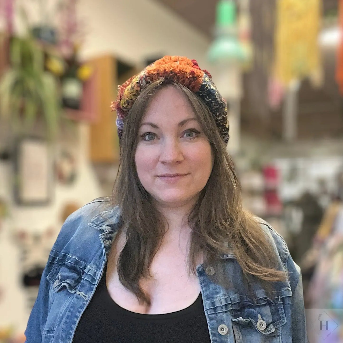 Hæklet beanie - Autumn in New York Møhlde