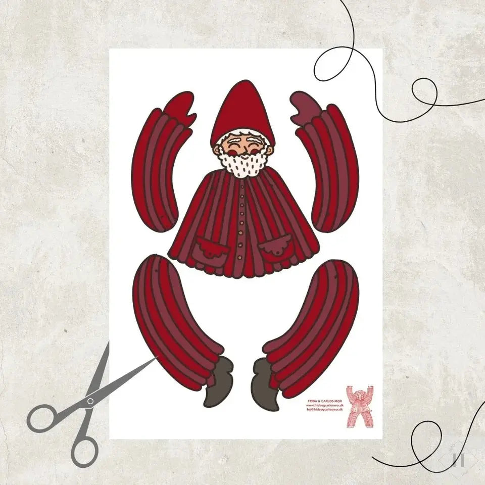 Sprællemand - nissefar Frida og Carlos mor