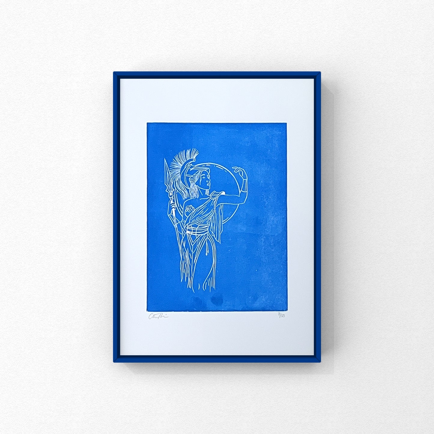 Gentle Warrior A4 linoleumstryk