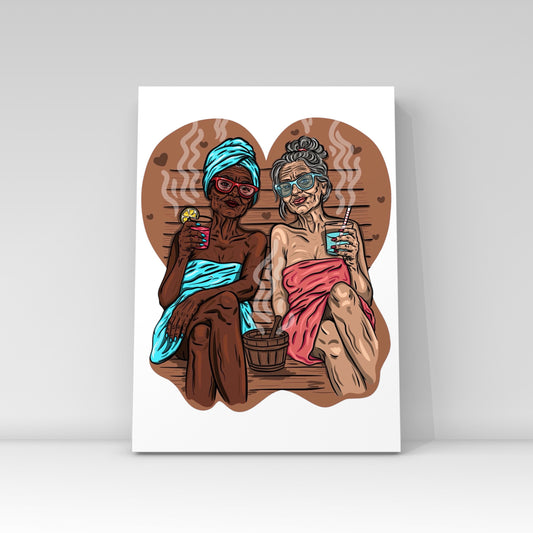 Kunstprint - Spa Day | A5