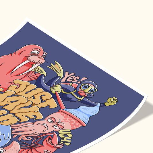 Kunstprint - Just have fun