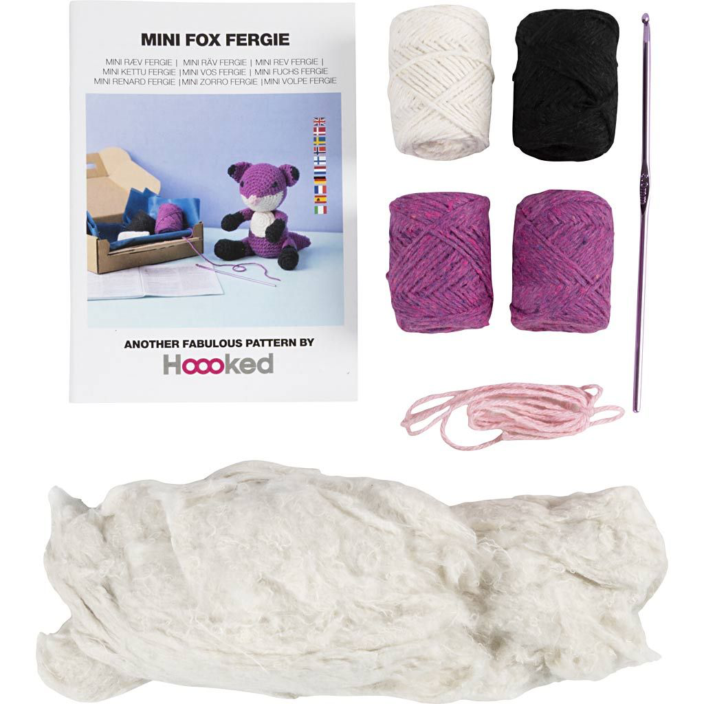 DIY kit - Amigurumi ræv