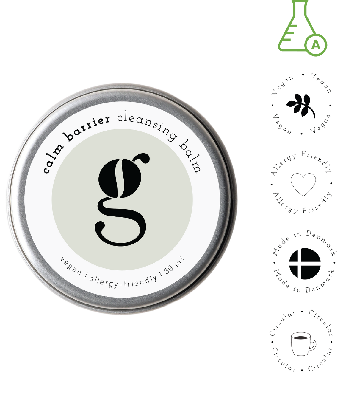 Grums calm barrier cleansing balm – 30 og 100 ml