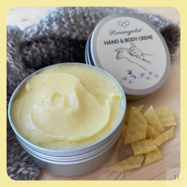 Hånd og krops creme Honningperler