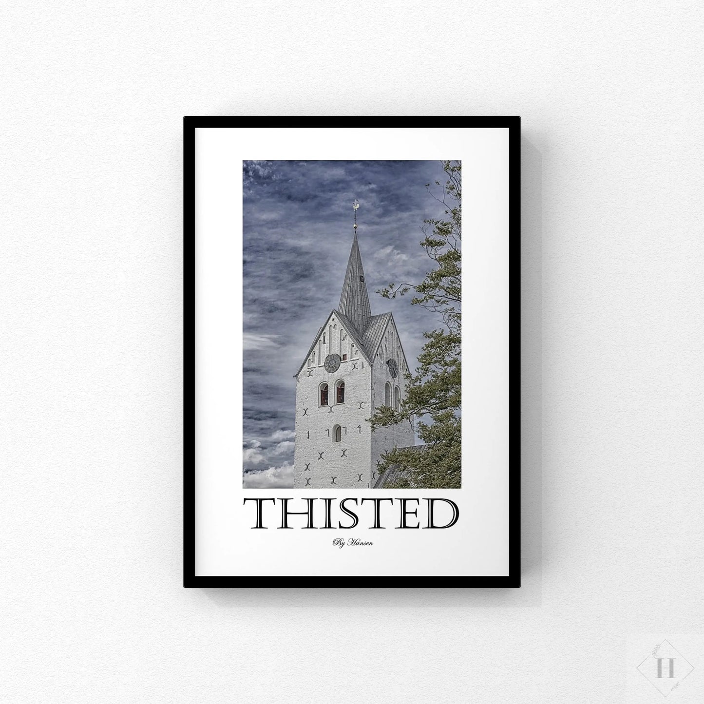 City posters - Thisted kirke Hansen posters