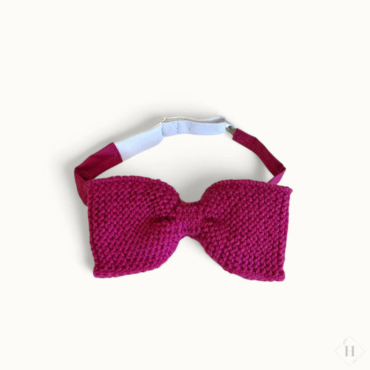 Strikket butterfly - pink Jo C