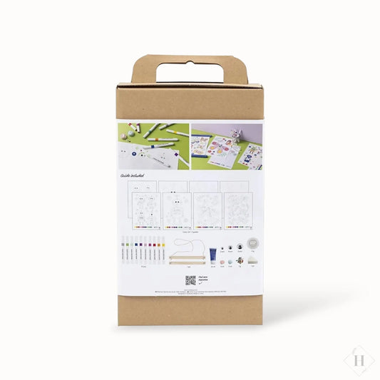 DIY kit - farvelægning Håndlavet af