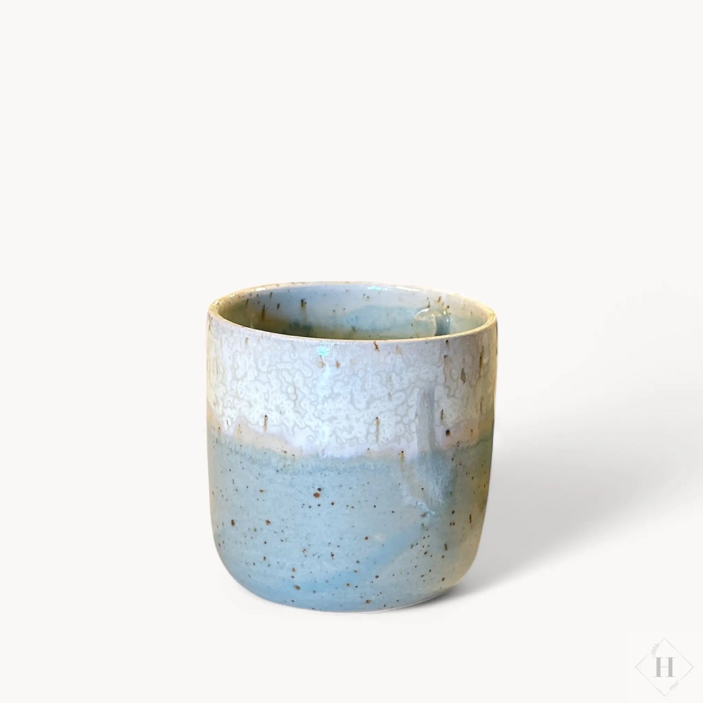 Cortado krus uden hank - lyseblå Clay by Hornstrup