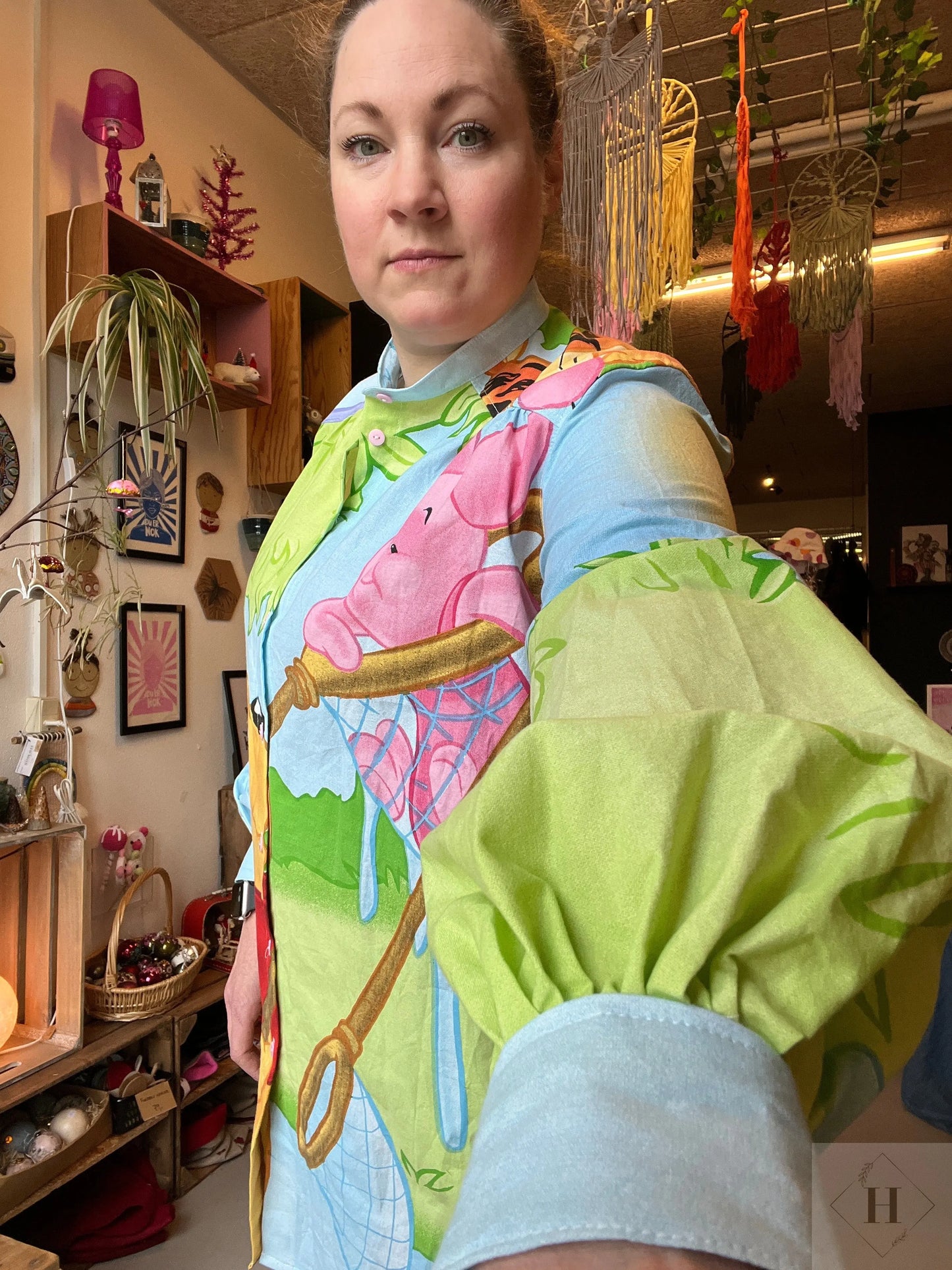 Lang skjorte - plys og vennerne Genfødt