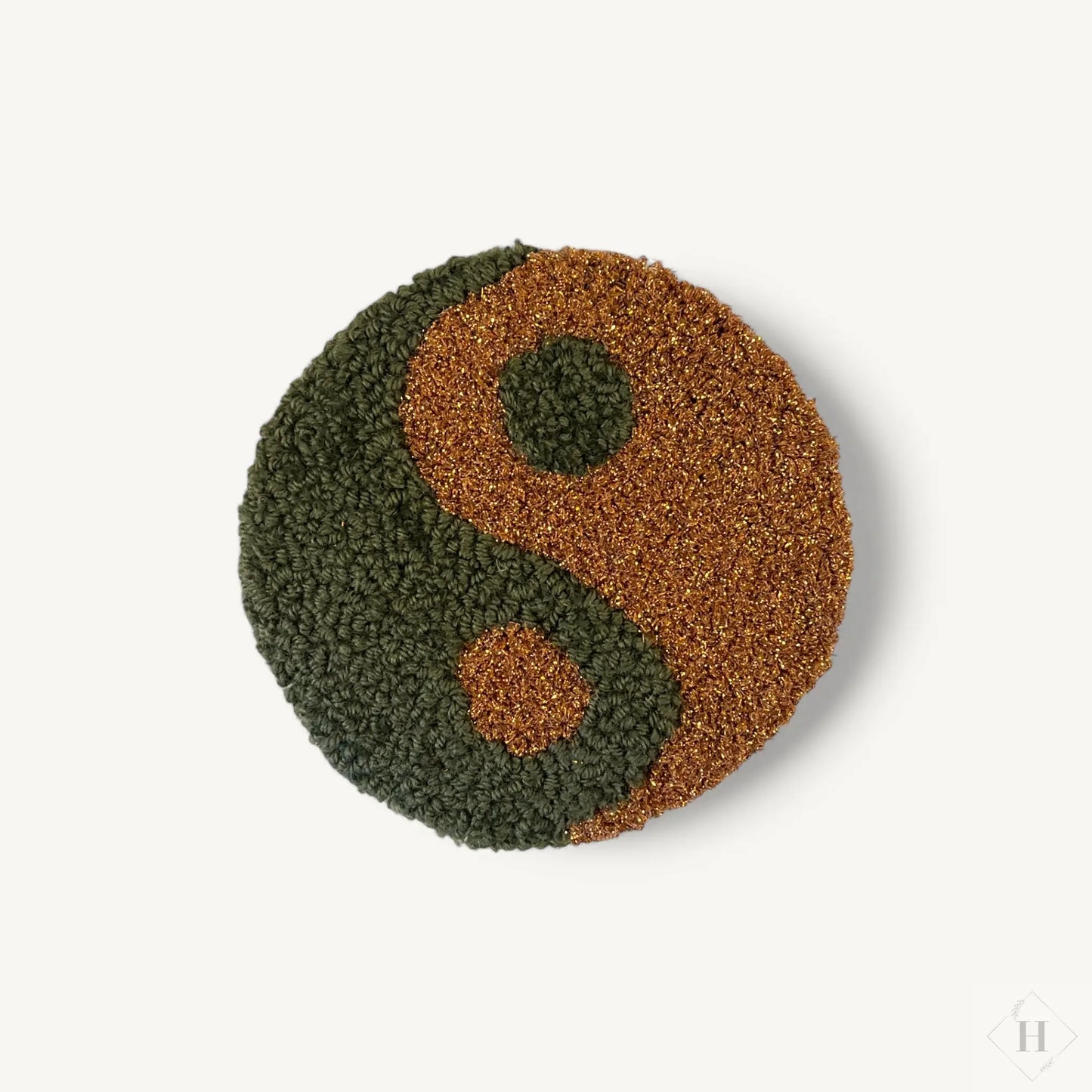 Tuftet vægophæng - yin og yang Flair