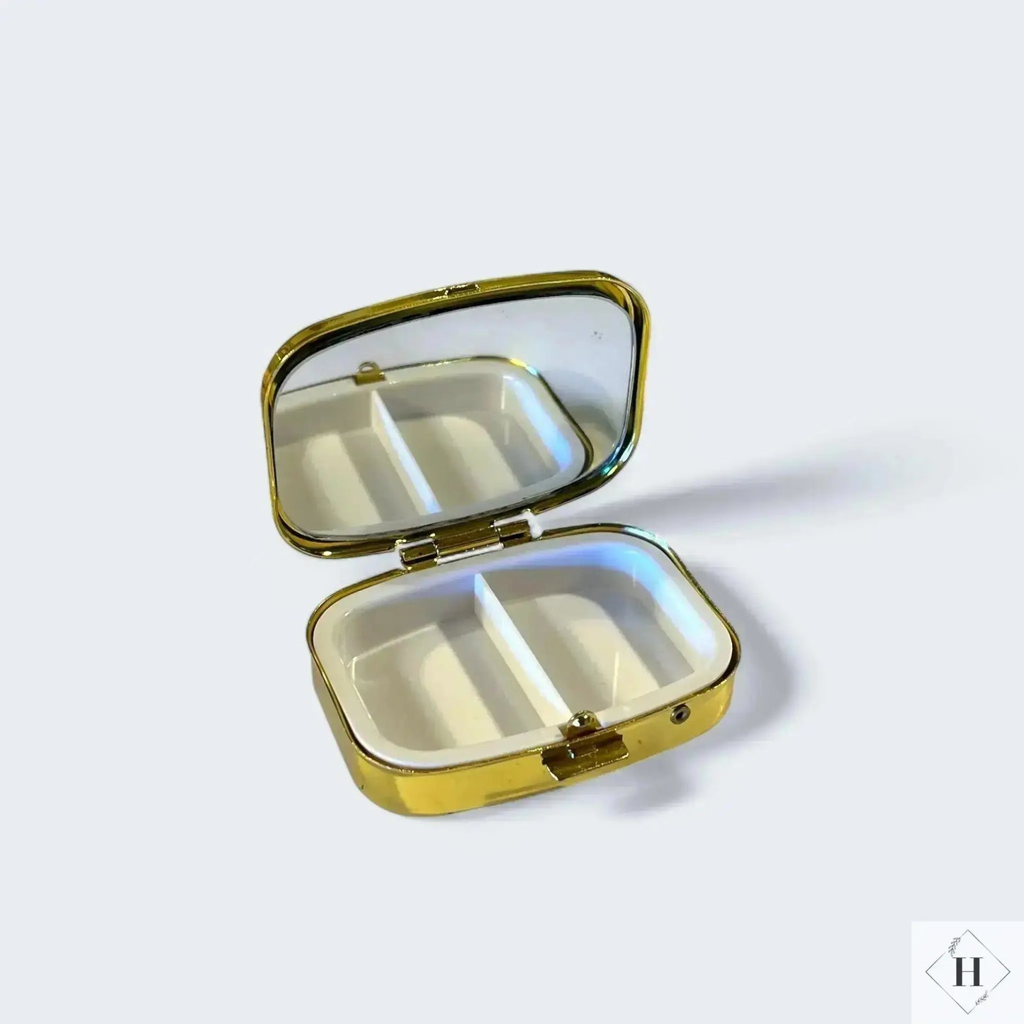 Pilleæske med håndmalet låg - lilla nuancer Great Fun Arts