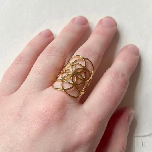 Vandfast ring - floral Winther Design