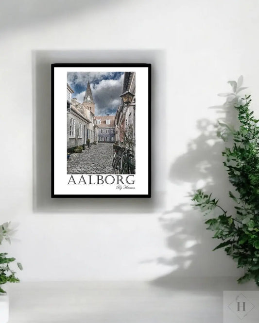 Postkort - Aalborg hjalmerstad Hansen posters