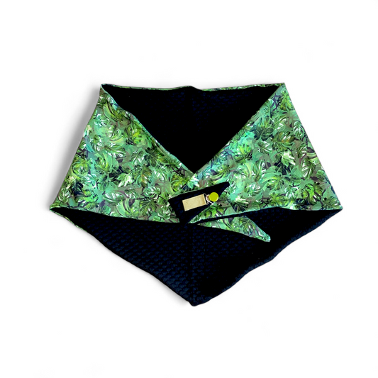 Tørklæde - sort farvet bagside (flere varianter) Aldrig2ens