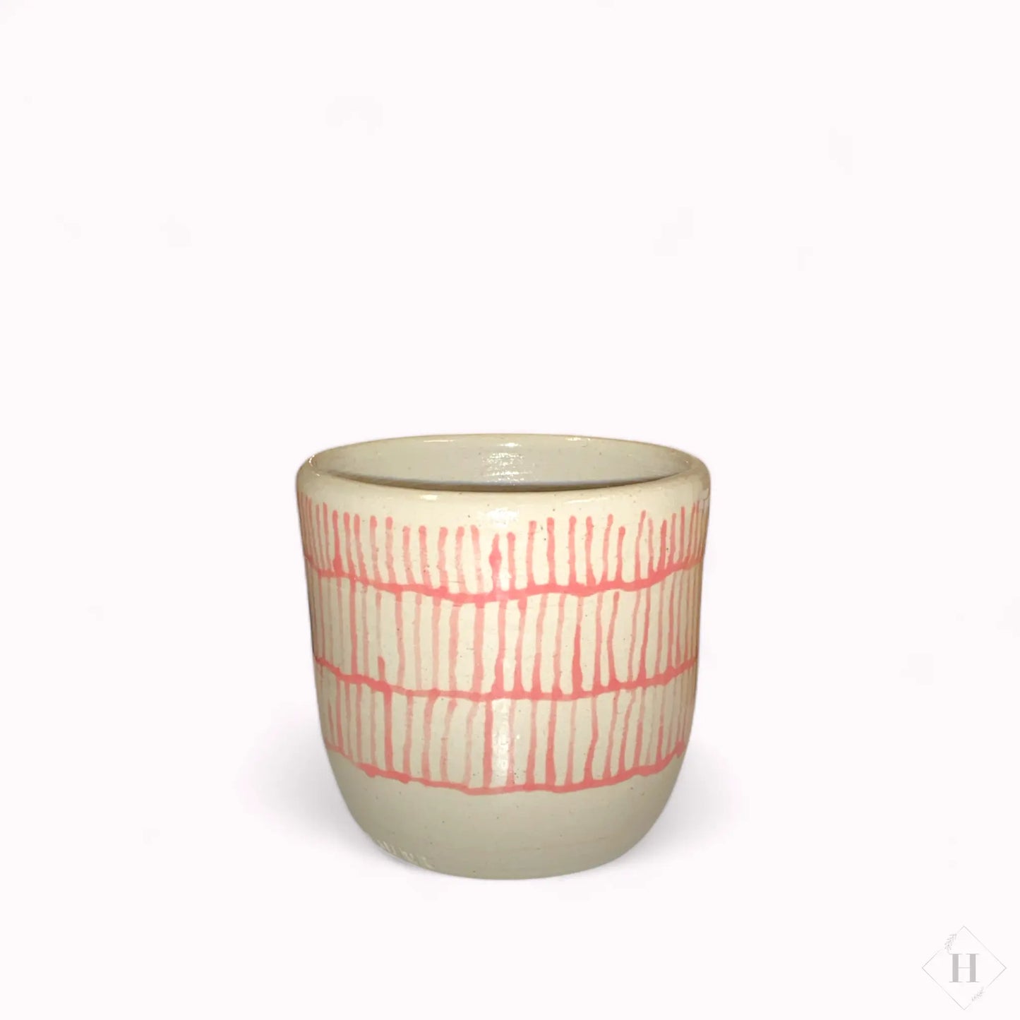 Kop uden hank - lyserødt mønster Famalut