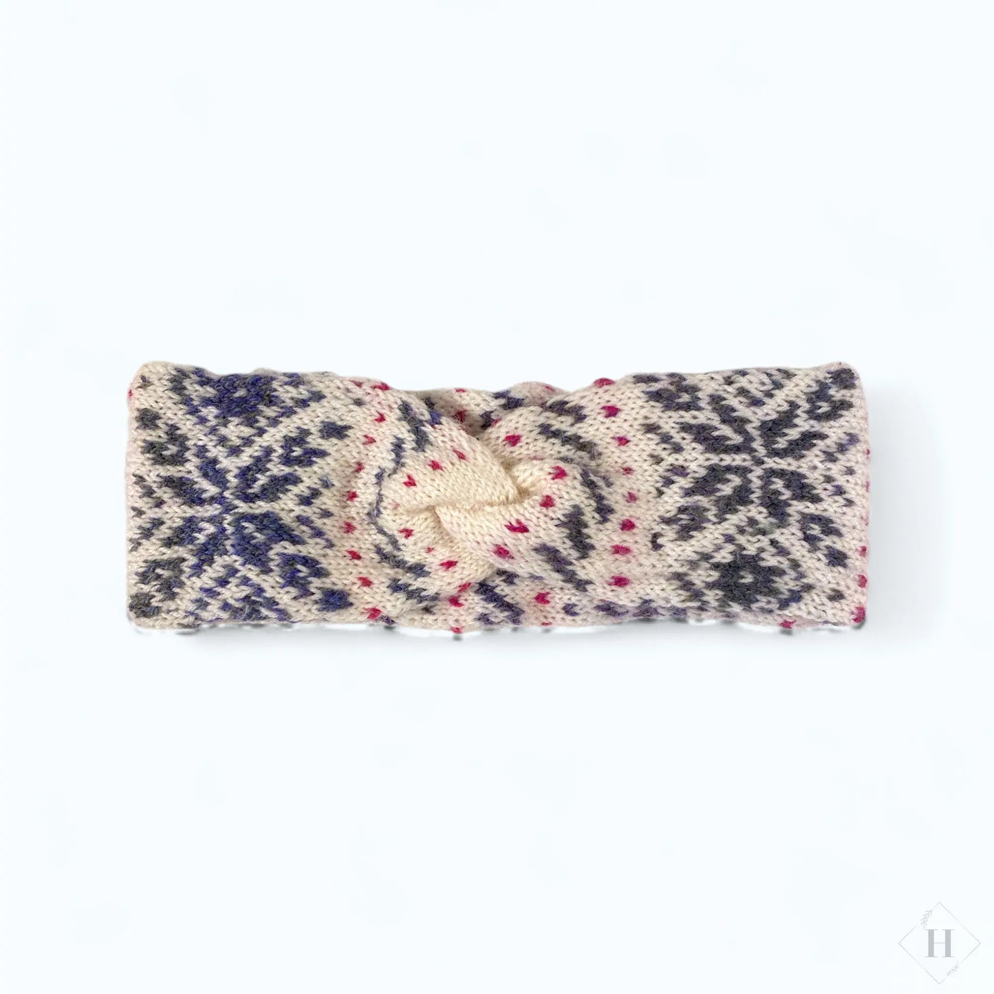 Pandebånd i uld Håndlavet af