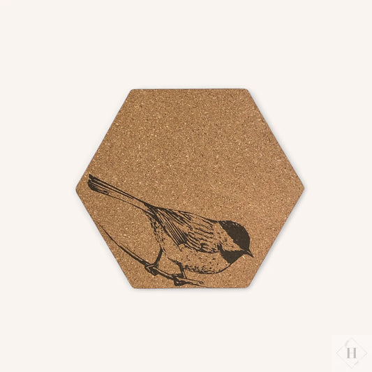 Bordskåner i kork med motiver Moodtiles