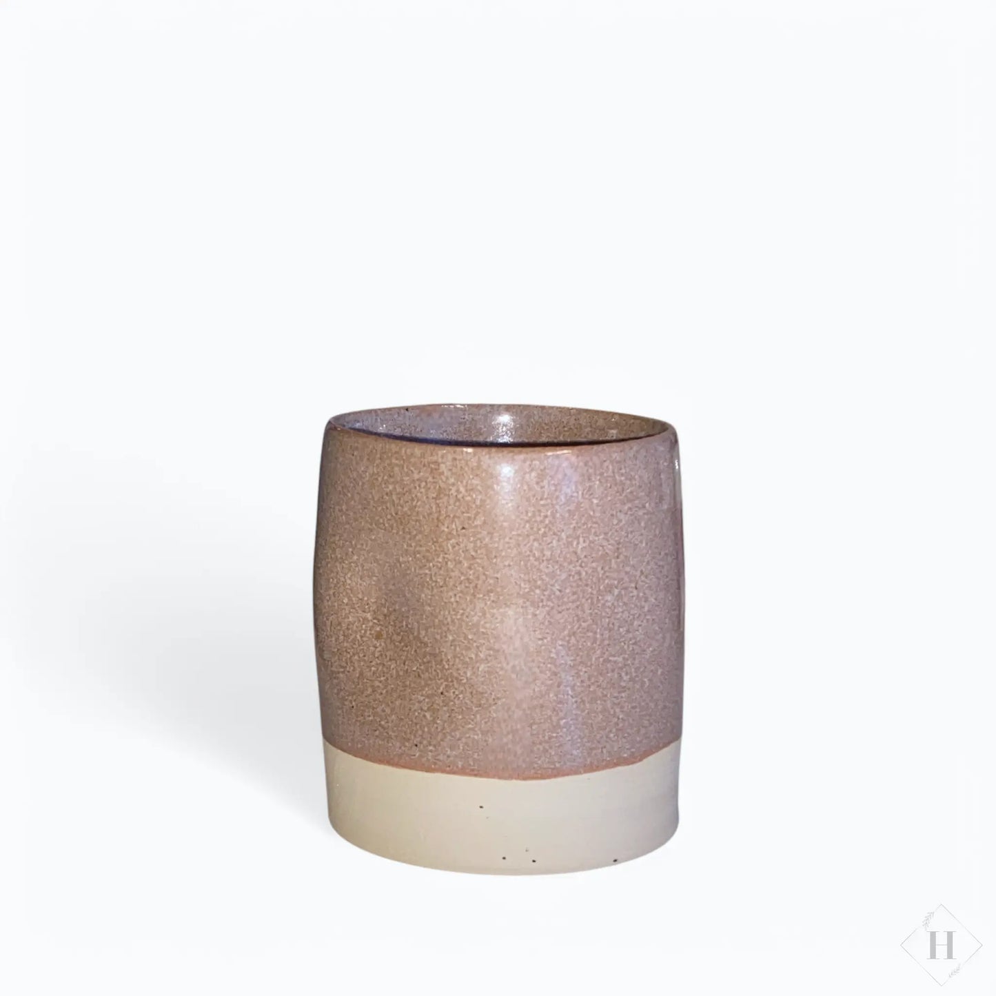 Klemmekrus i stentøj - støvet rosa Charlottes Clayground