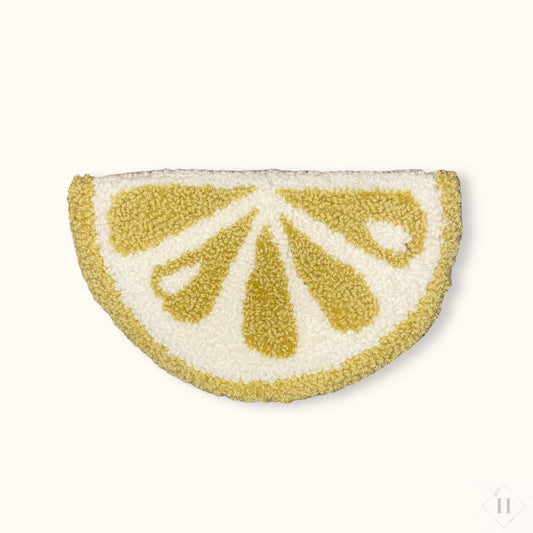 Tuftet vægophæng - citron skive (flere varianter) Flair