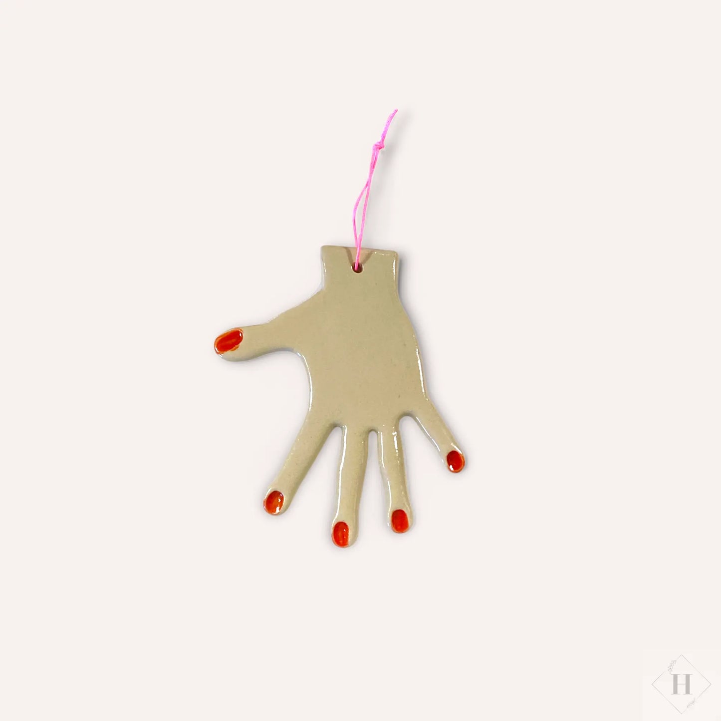 Ophæng i stentøj - hånd Gitte Bramm