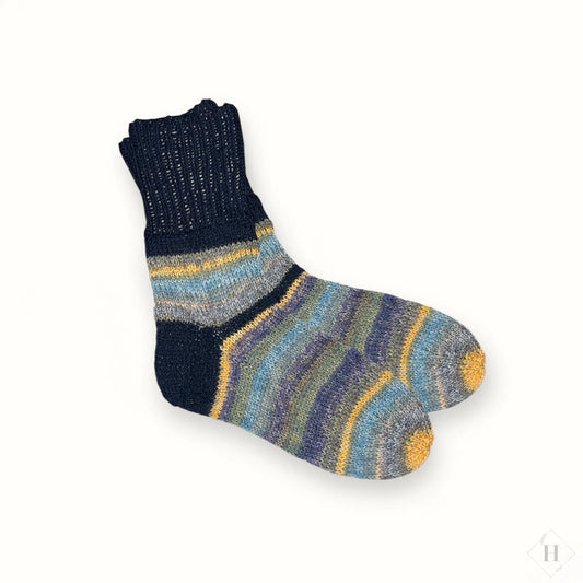 Strikkede strømper str 38-39 Håndlavet af