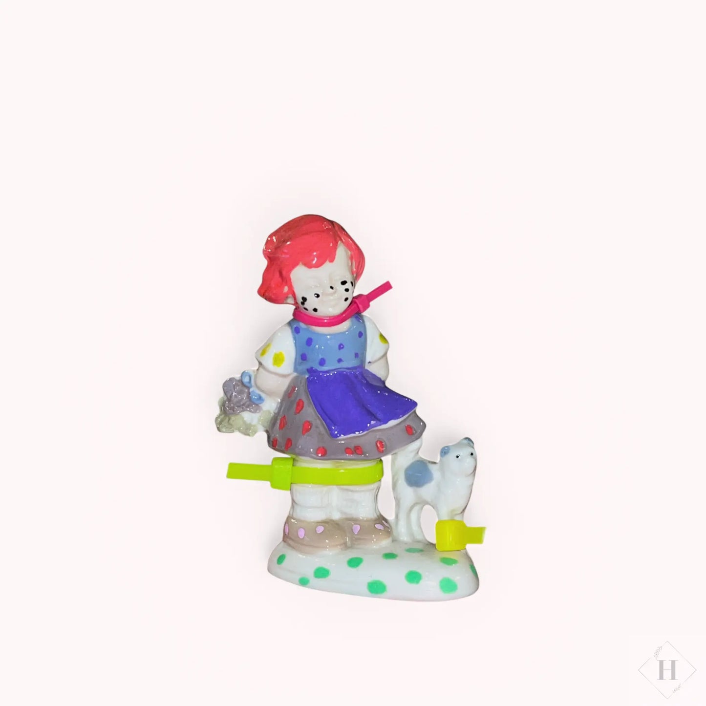 Redesign figur - Pigen med katten Gitte Bramm