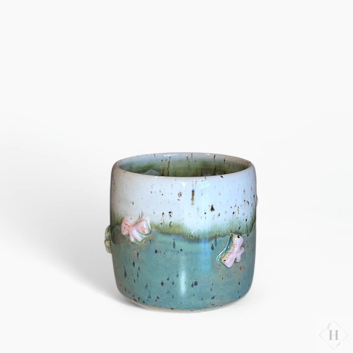 Krus uden hank - pistacie sløjfer Clay by Hornstrup