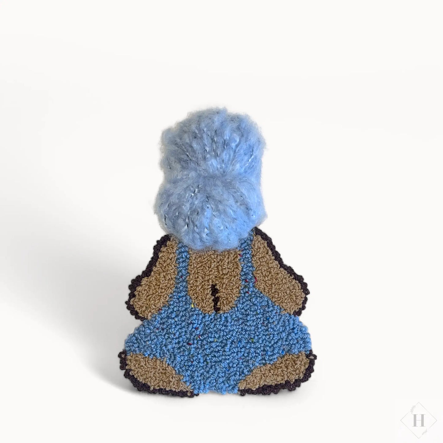 Tuftet nymfe - blå med nister badedragt Sofie Hvid