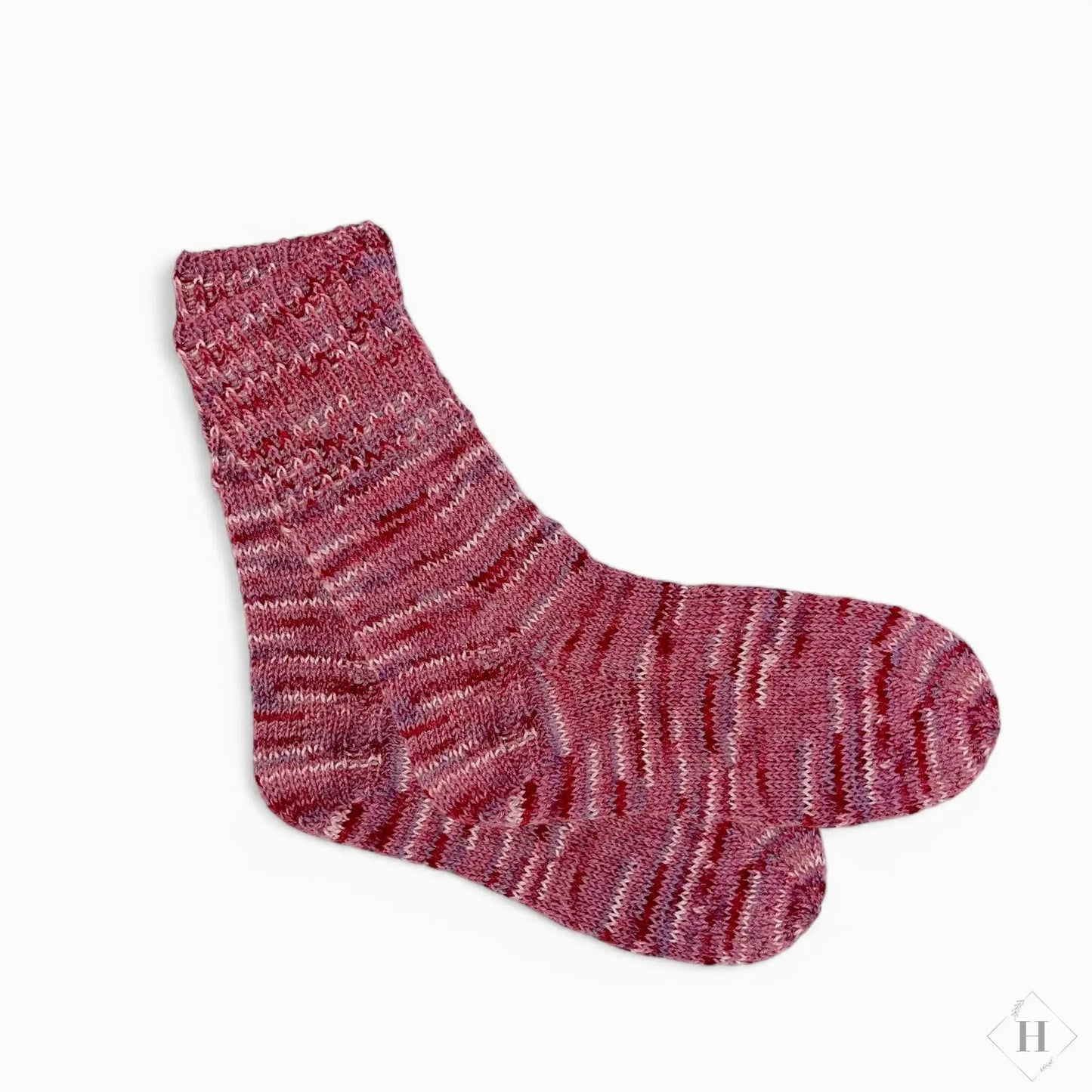 Strikkede strømper str 36-37 Håndlavet af