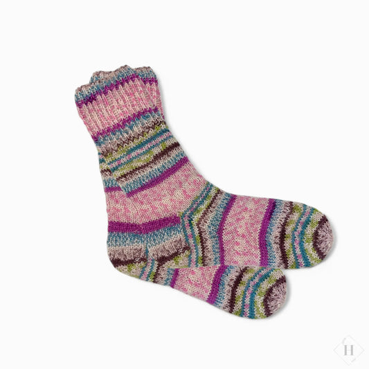 Strikkede strømper str 38-39 Håndlavet af