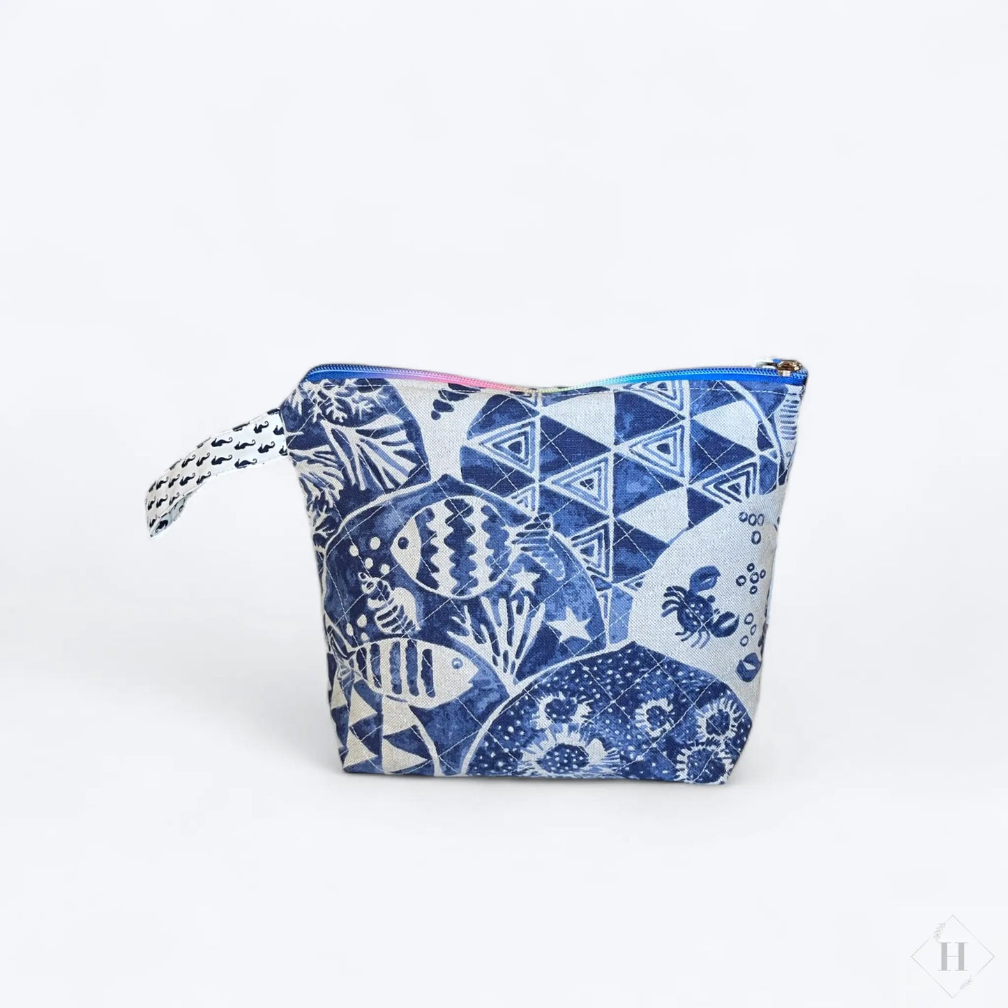 Lille taske med maritim mønster. Jnortheved