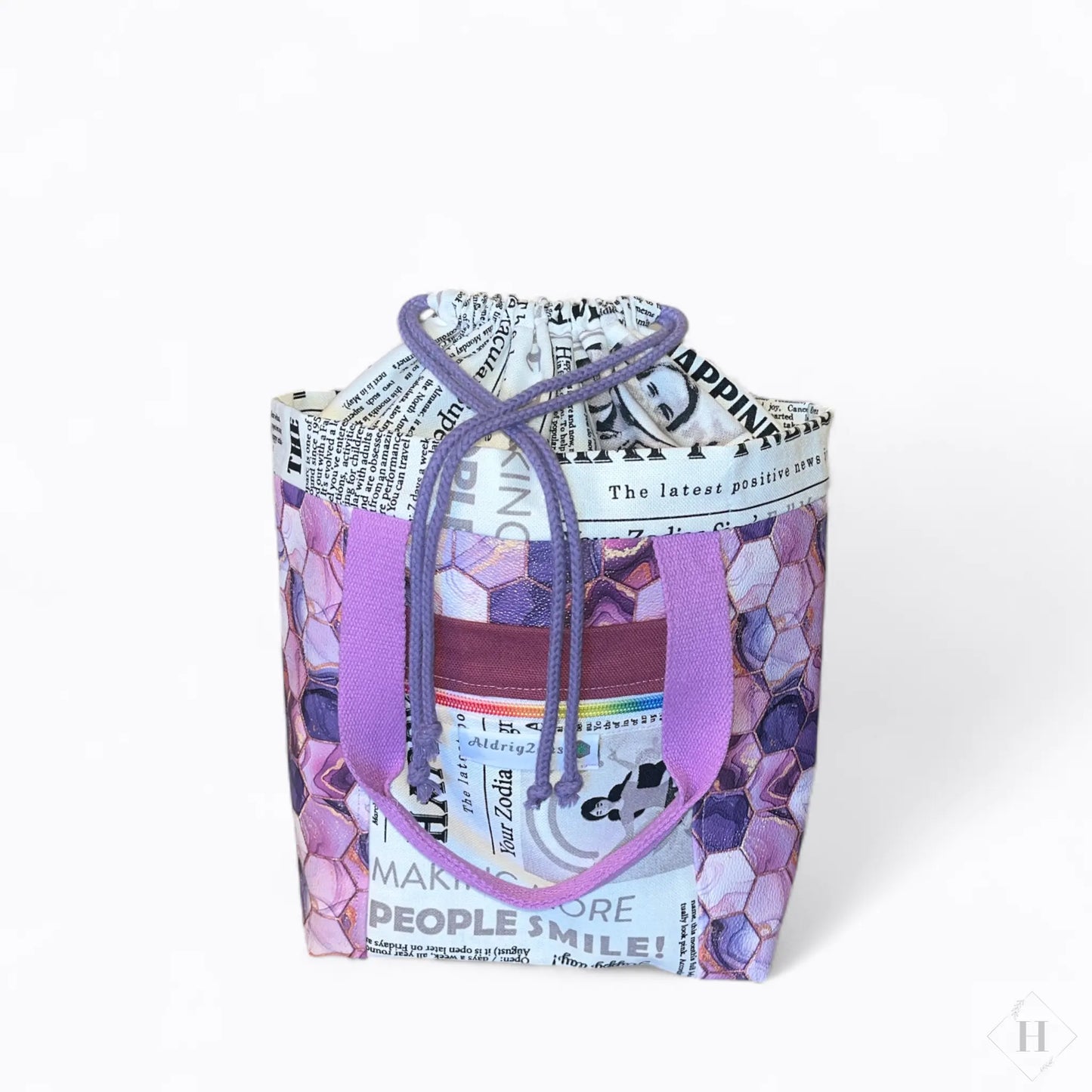 Taske med snorelukning Aldrig2ens