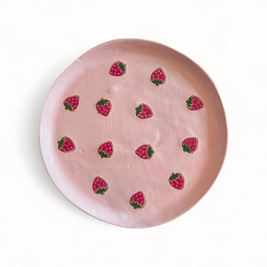 Stort fad - jordbær