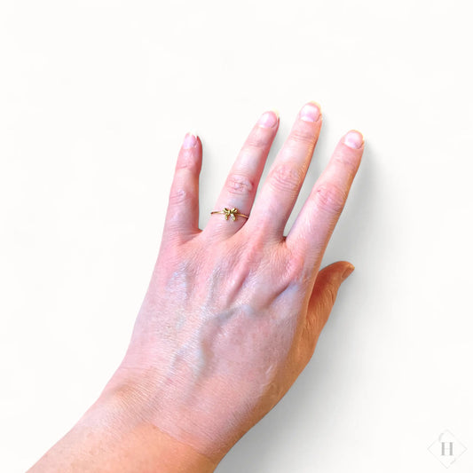 Vandfast ring - Lille sløjfe Winther Design