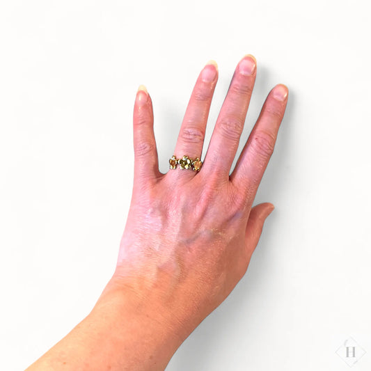 Vandfast ring - Blomster ranke Winther Design