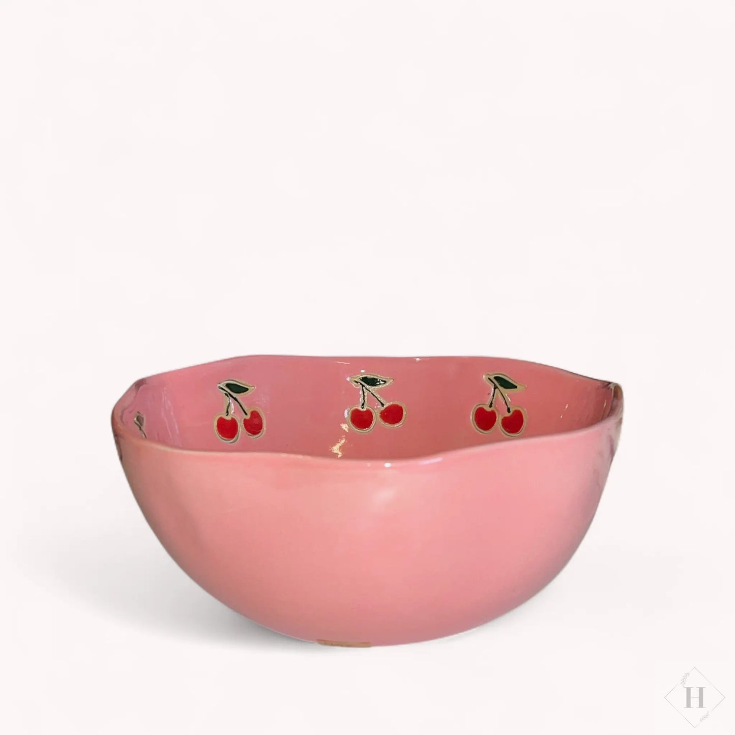 Stor skål med kirsebær By Victoria Juul