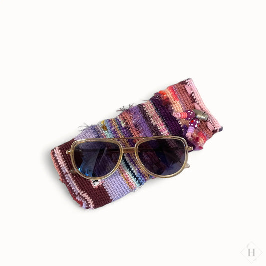 Funnies for your sunnies | solbrille etui - lyserøde nuancer Møhlde