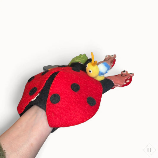 Filtet sang dukke - Mariehønen Evigglad Their Story