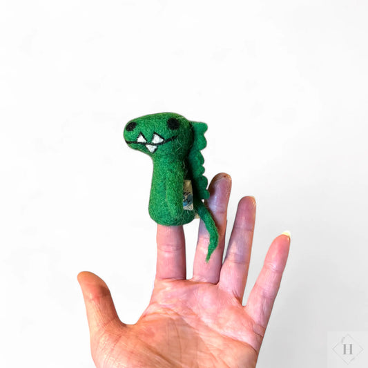 Filtet fingerdukke - Krokodille Their Story