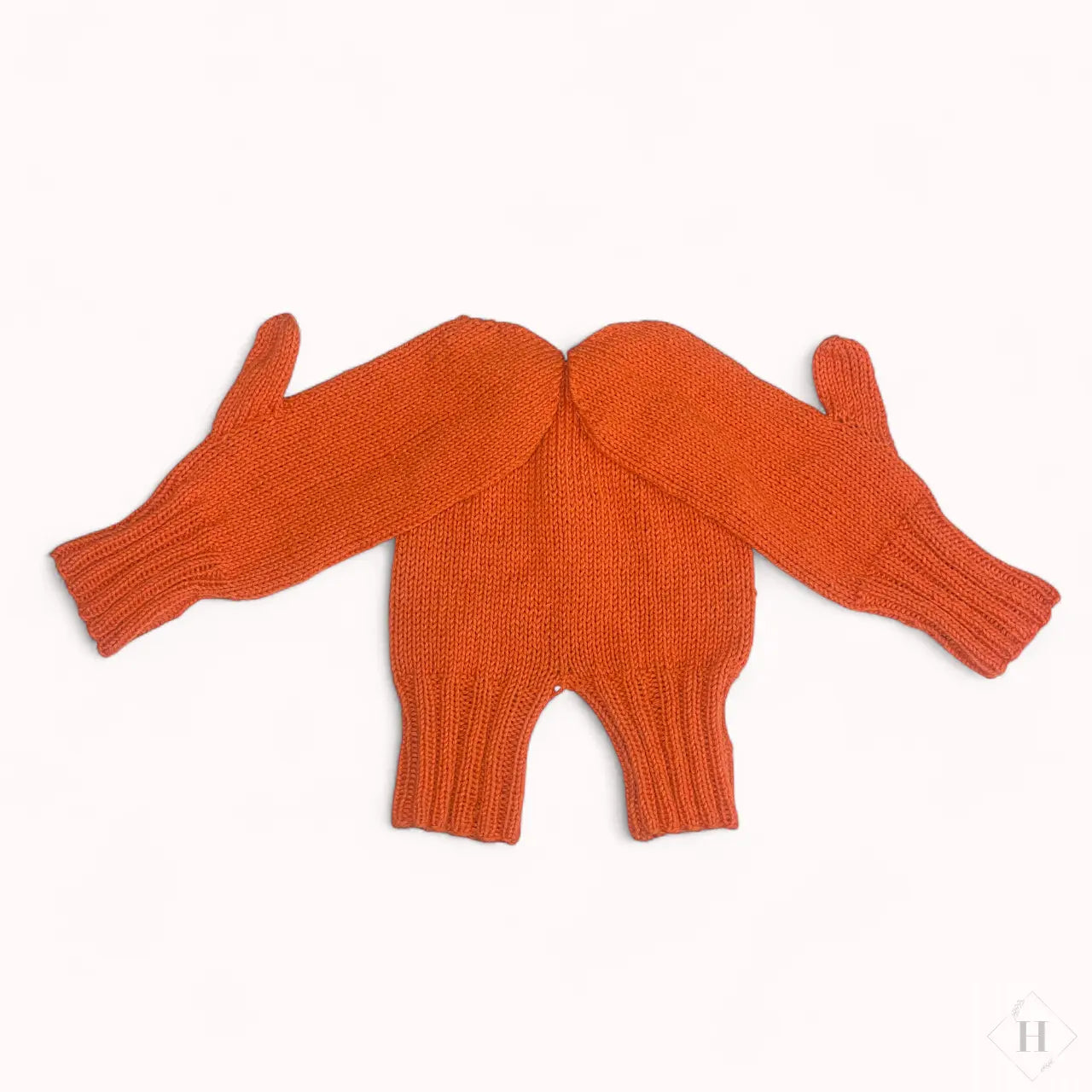 Kærestevanter - Orange HG Design