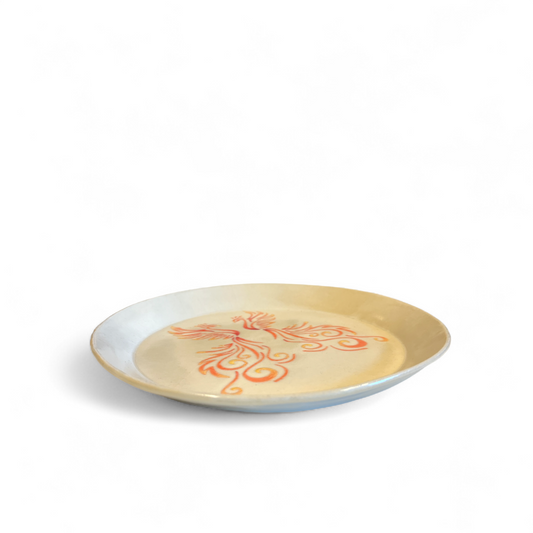 Tallerken - fugl fønix