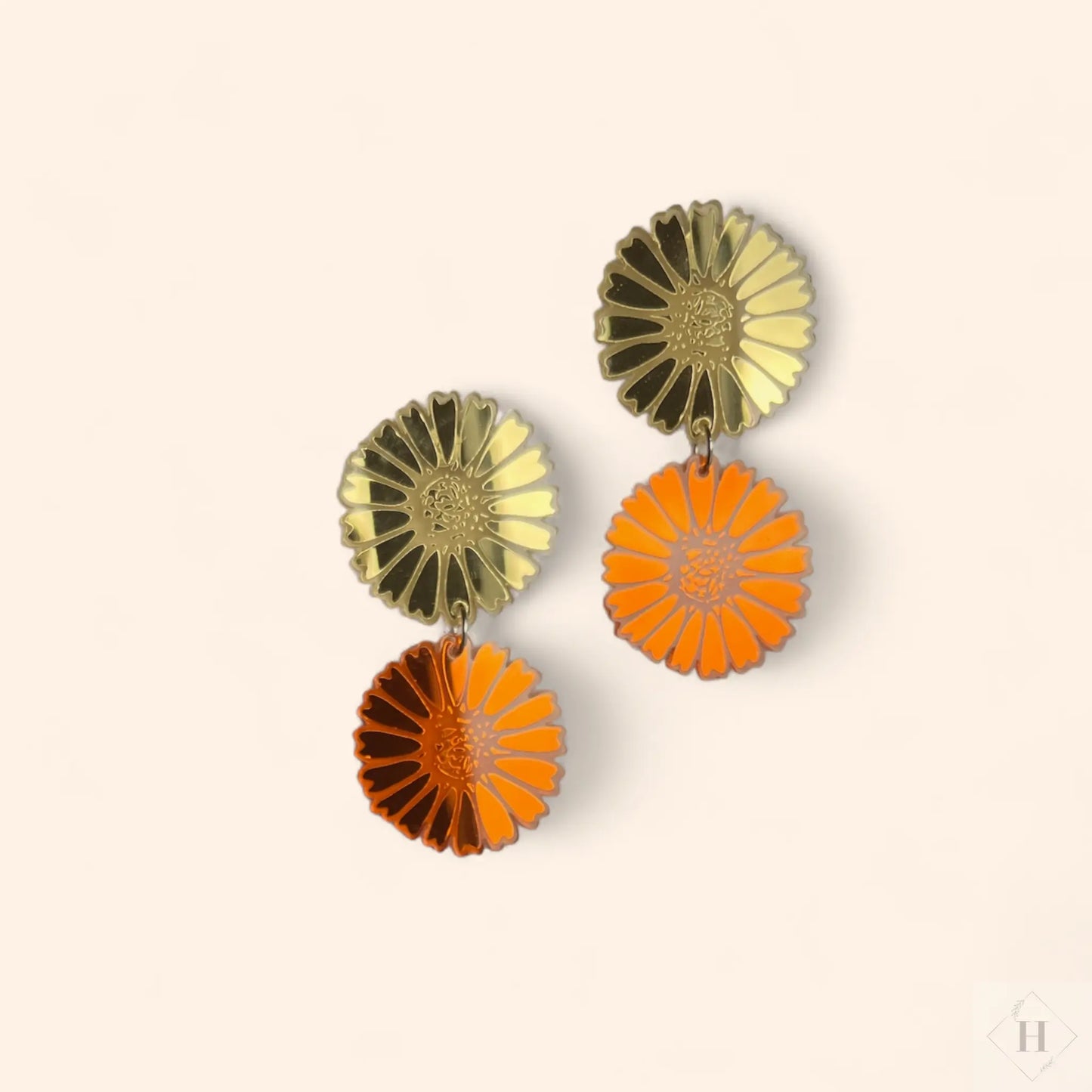 Statement øreringe - marigold Saisall